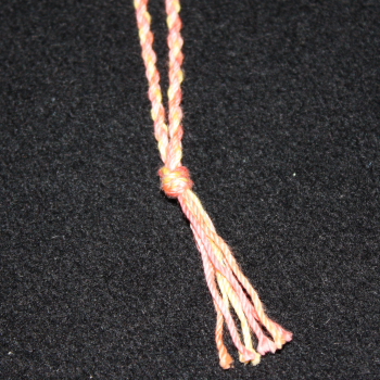 Make tassel at end of cord